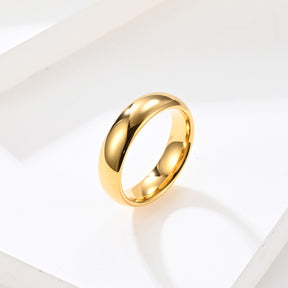 Breiter Goldbandring 