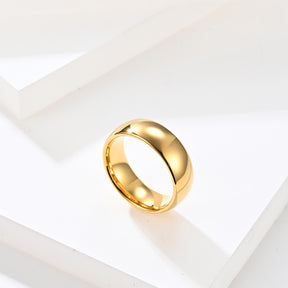 Breiter Goldbandring 