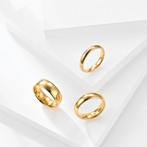 Breiter Goldbandring 